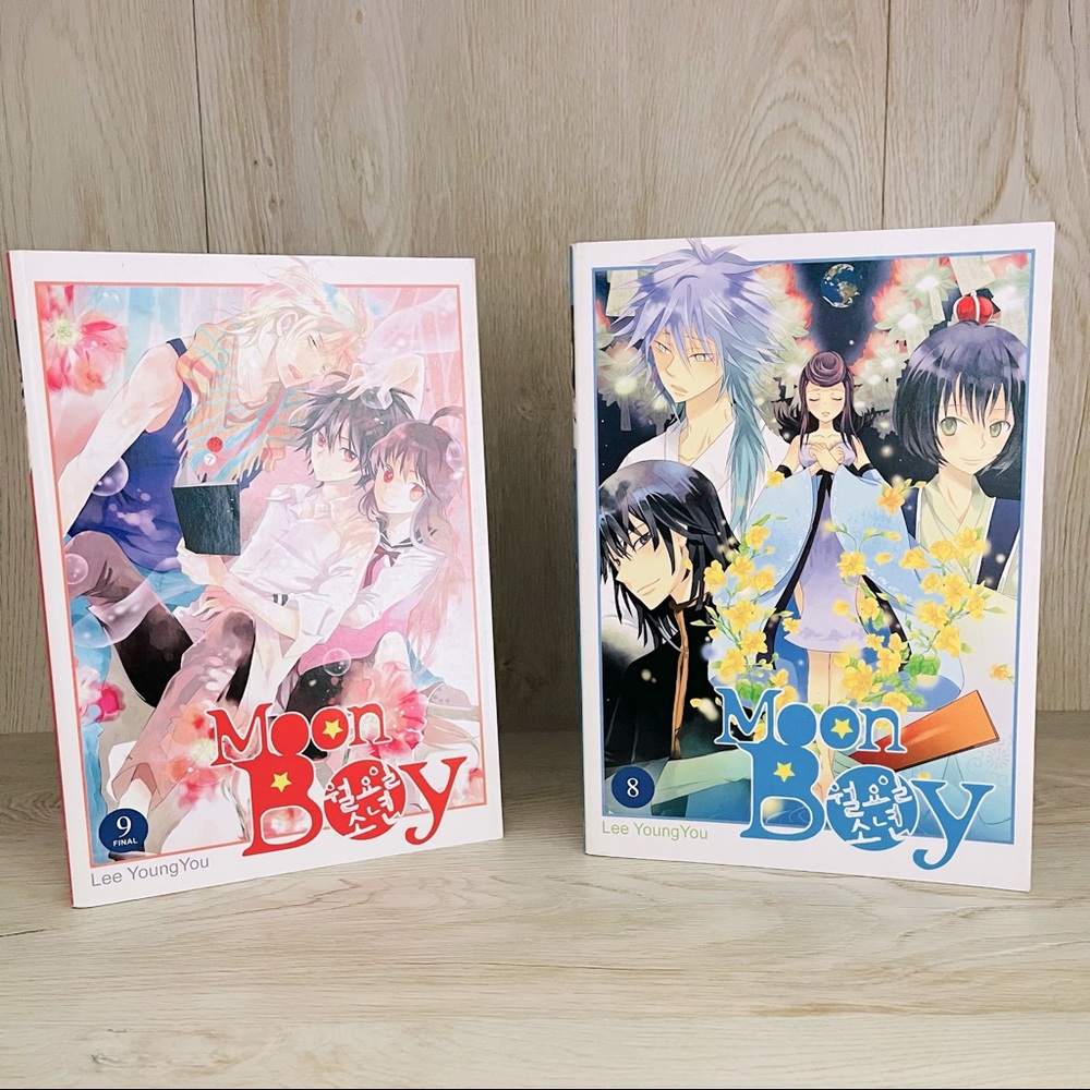 🌻 Moon Boy Manga Volumes 8 and 9